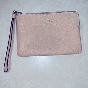 Coach Light Pink Wristlet